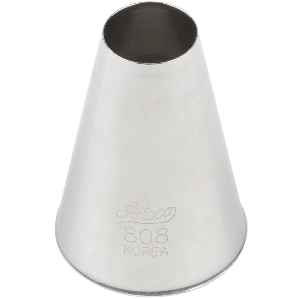 Ateco 808 #8 Plain Piping Tip - Ford Hotel Supply