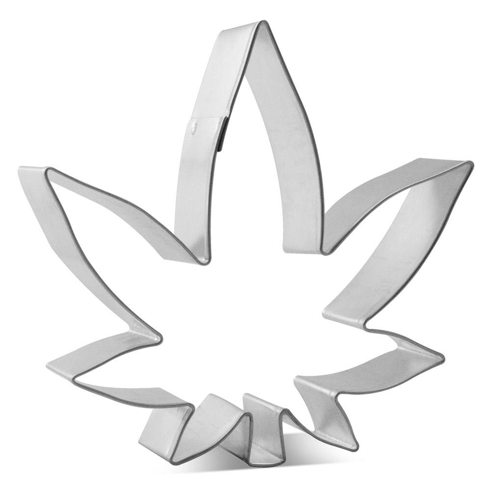 Details about   4" Marijuana Cookie Cutter Tin Steel Herb Pot Cannabis Hemp Weed Leaf 420 Party 